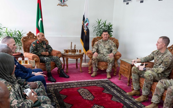 Montana National Guard Strengthens Partnership with Maldives National Defence Force