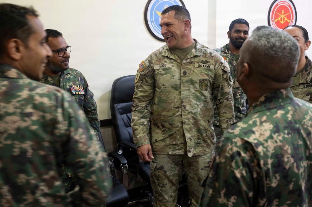Montana National Guard Strengthens Partnership with Maldives National Defence Force