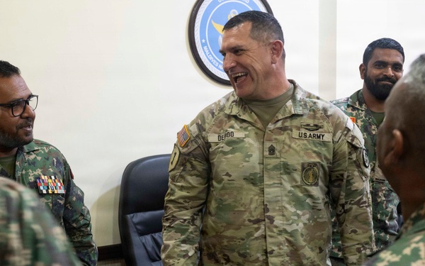 Montana National Guard Strengthens Partnership with Maldives National Defence Force