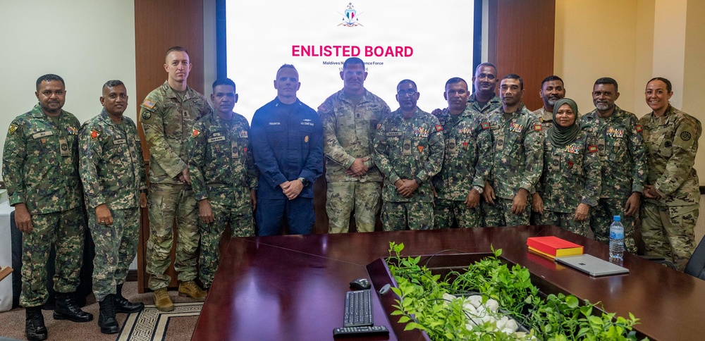 Montana National Guard Strengthens Partnership with Maldives National Defence Force