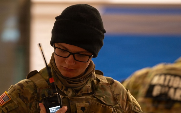 West Virginia Guard Members Continue Metro Patrols