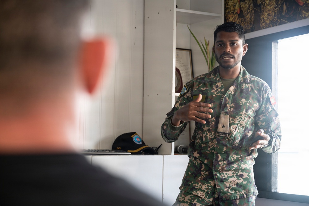 Montana National Guard Strengthens Partnership with Maldives National Defence Force