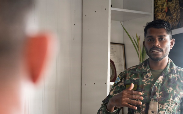 Montana National Guard Strengthens Partnership with Maldives National Defence Force