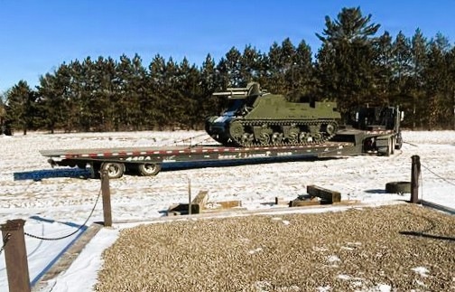Fort McCoy team members finish effort to move two new items to installation’s Equipment Park