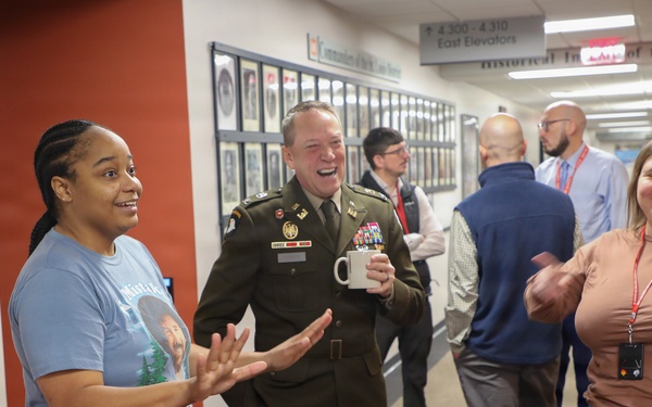 USACE St. Louis has coffee with the commander
