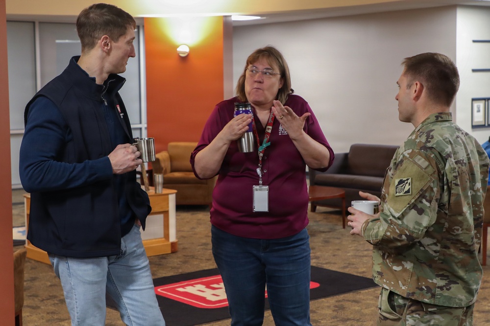 USACE St. Louis has coffee with the commander