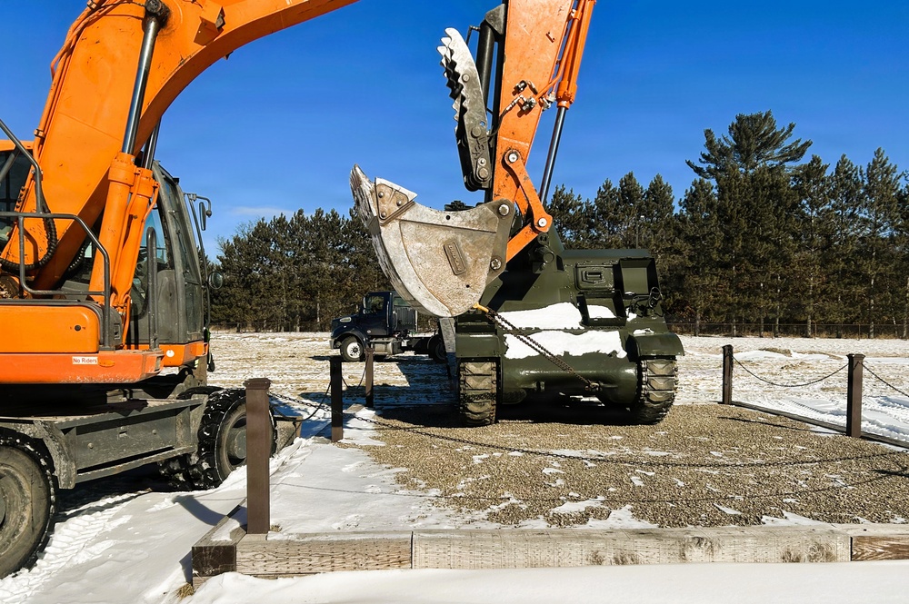 Fort McCoy team members finish effort to move two new items to installation’s Equipment Park