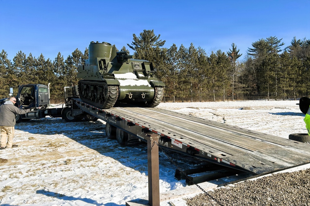 Fort McCoy team members finish effort to move two new items to installation’s Equipment Park