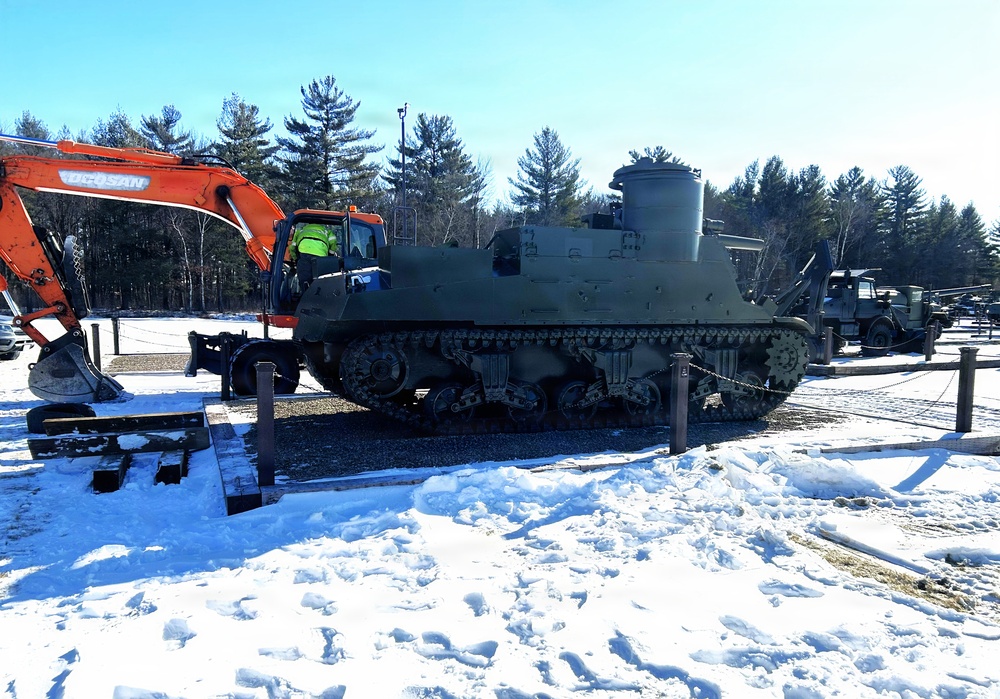 Fort McCoy team members finish effort to move two new items to installation’s Equipment Park