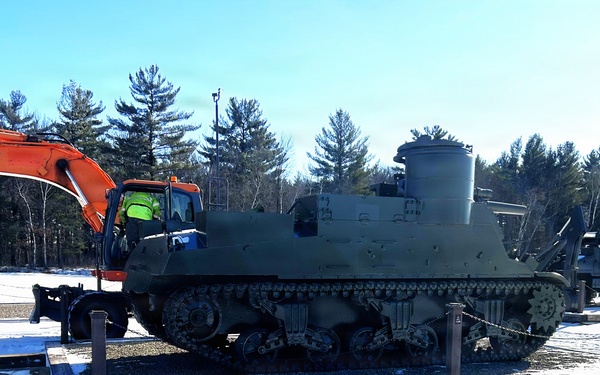 Fort McCoy team members finish effort to move two new items to installation’s Equipment Park