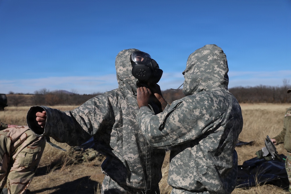 3rd Battalion, 2nd Air Defense Artillery Regiment CBRN Training