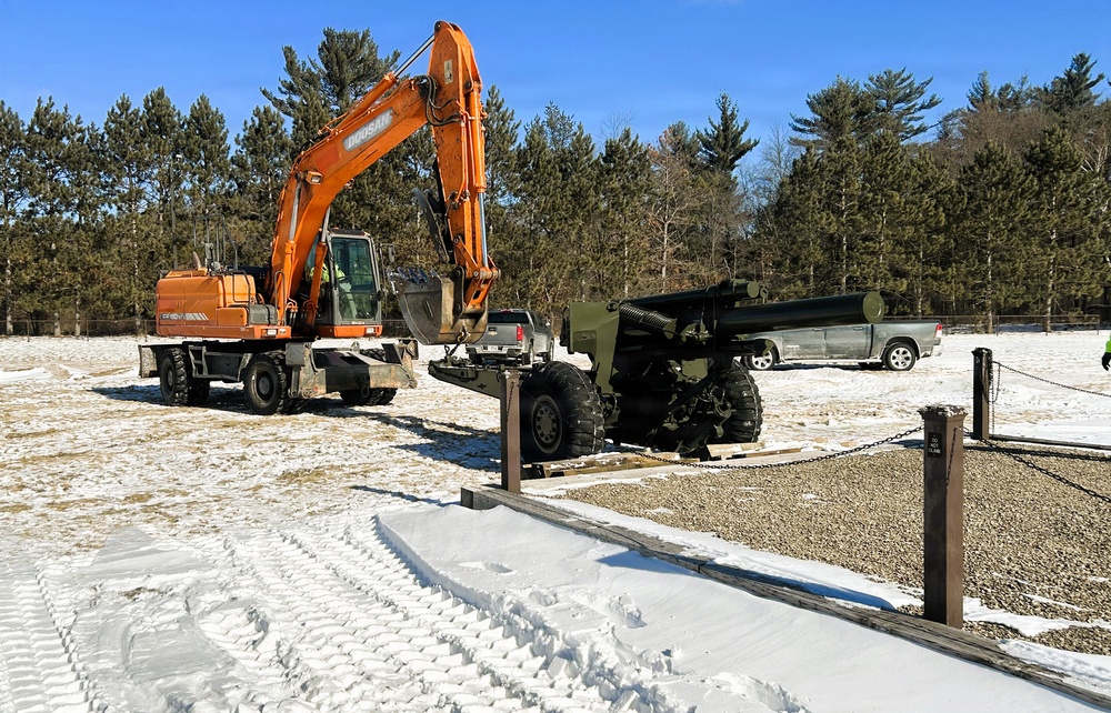 Fort McCoy team members finish effort to move two new items to installation’s Equipment Park