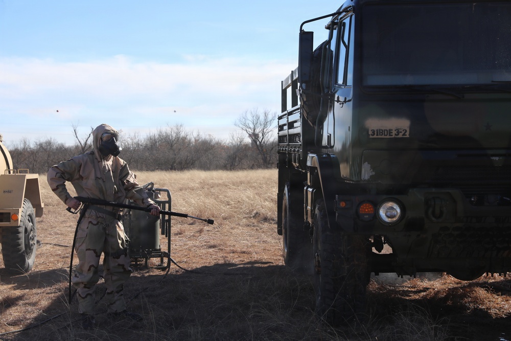 3rd Battalion, 2nd Air Defense Artillery Regiment CBRN Training