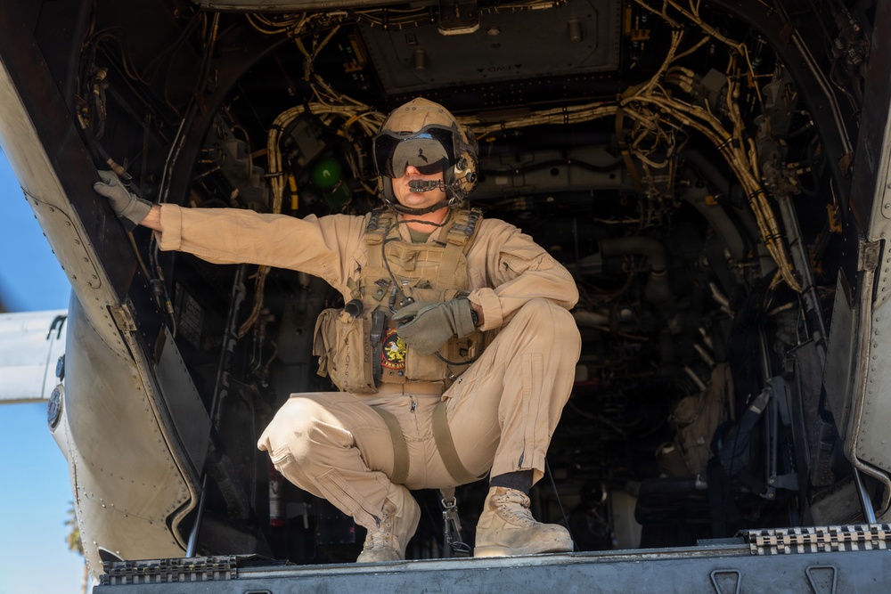 Marine Medium Tiltrotor Squadron (VMM) 266 performs a touch and go