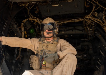 Marine Medium Tiltrotor Squadron (VMM) 266 performs a touch and go