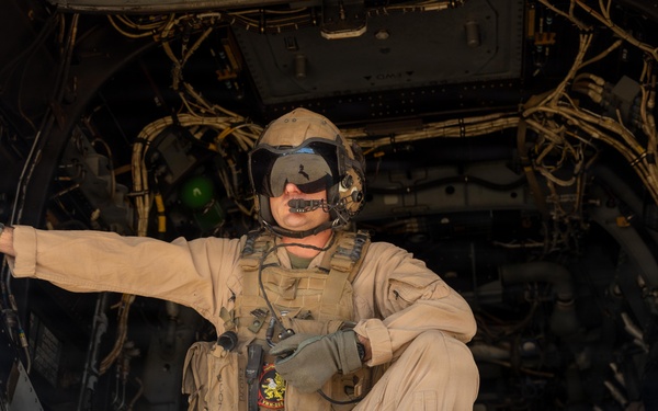 Marine Medium Tiltrotor Squadron (VMM) 266 performs a touch and go