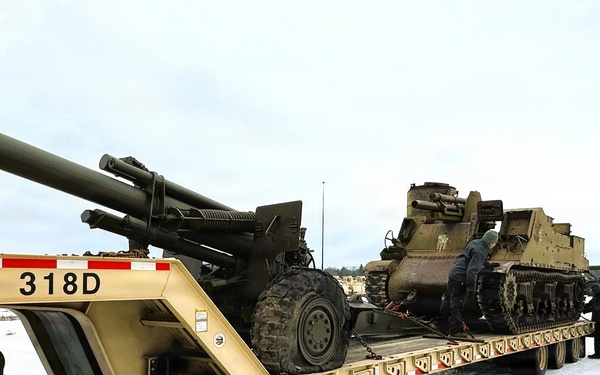 Fort McCoy team members finish effort to move two new items to installation’s Equipment Park