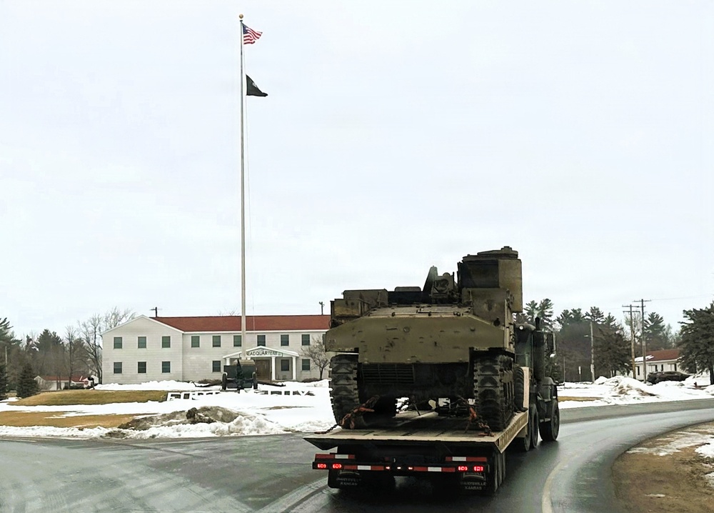 Fort McCoy team members finish effort to move two new items to installation’s Equipment Park