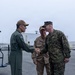 22nd MEU(SOC) | Rear Adm. Carlos Sardiello, 4th Fleet, Visits USS Iwo Jima