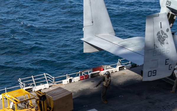 22nd MEU(SOC) | Flight Operations aboard USS Iwo Jima