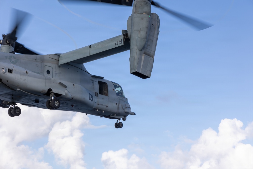 22nd MEU(SOC) | Flight Operations aboard USS Iwo Jima