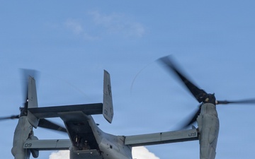 22nd MEU(SOC) | Flight Operations aboard USS Iwo Jima