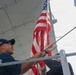 USS Thomas Hudner DDG 116 Departs St. Croix