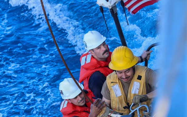 USS Thomas Hudner (DDG 116) Boat Ops