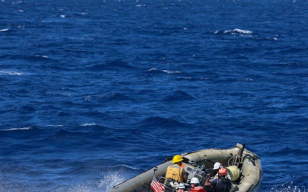 USS Thomas Hudner (DDG 116) Boat Ops