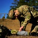 U.S. Army Soldier conducts medical raining