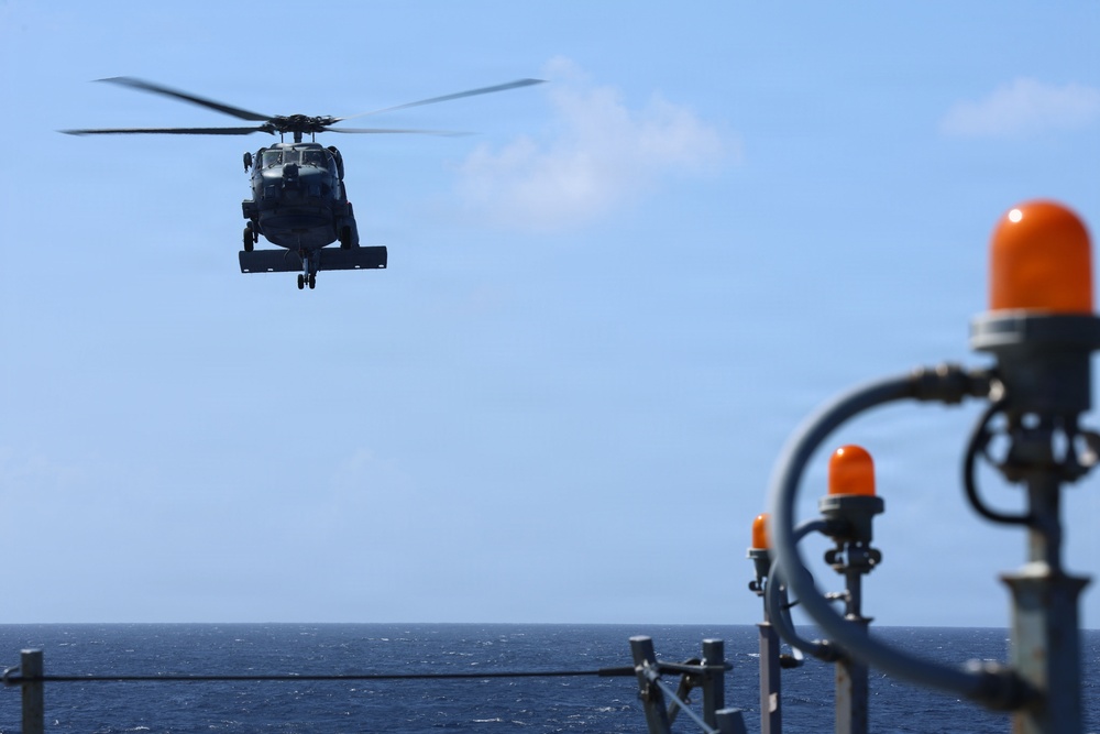 USS Thomas Hudner (DDG 116) Flight Ops