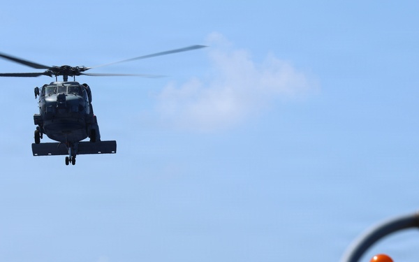 USS Thomas Hudner (DDG 116) Flight Ops