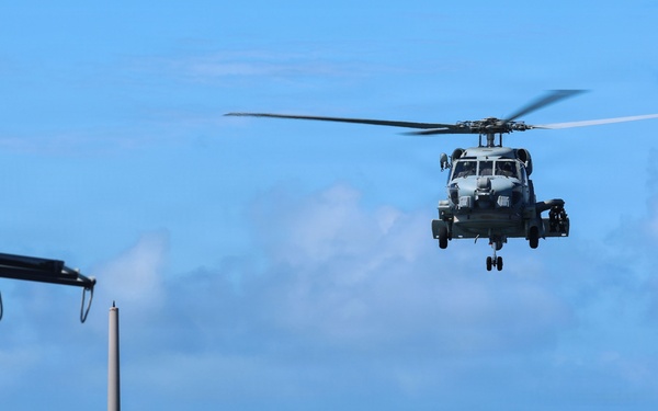 USS Thomas Hudner (DDG 116) Flight Ops