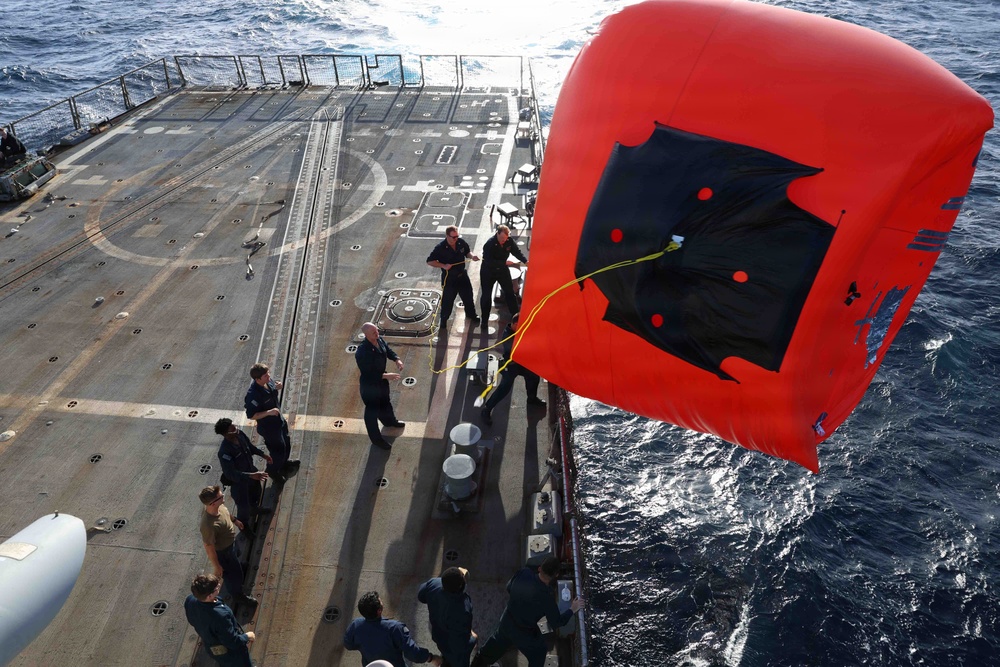 USS Thomas Hudner (DDG 116) Gunnery Exercise