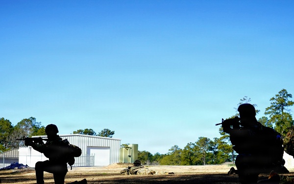 U.S. Army Soldiers Conduct a Security Halt During Training