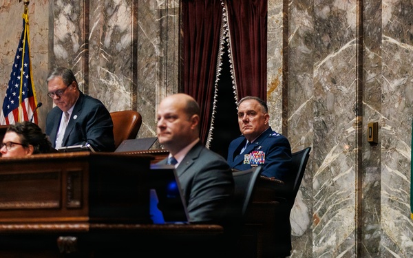 Washington National Guard rocks 2026 "Leg Day" at state capitol