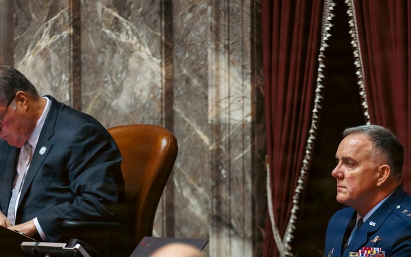 Washington National Guard rocks 2026 "Leg Day" at state capitol