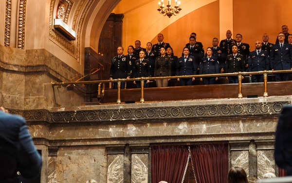 Washington National Guard rocks 2026 "Leg Day" at state capitol
