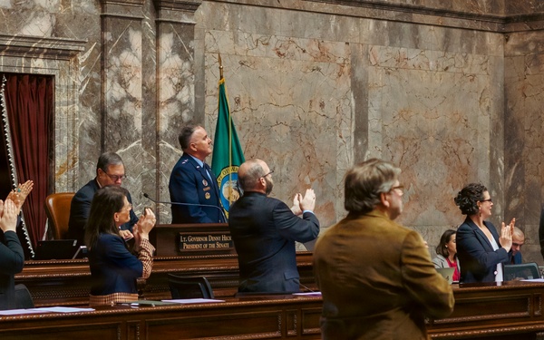 Washington National Guard rocks 2026 "Leg Day" at state capitol