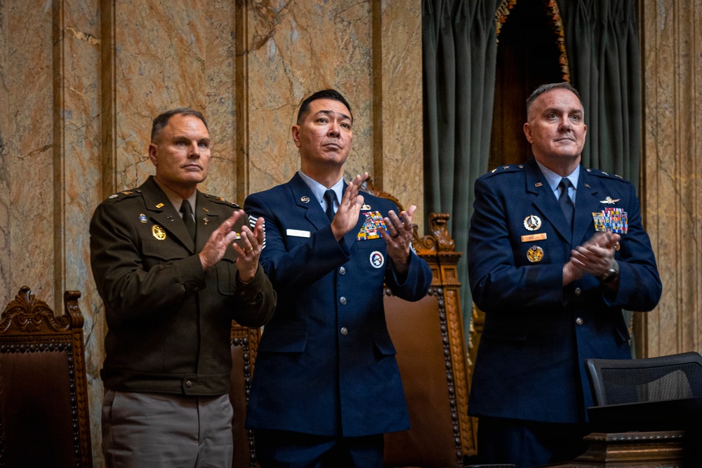 Washington National Guard rocks 2026 "Leg Day" at state capitol