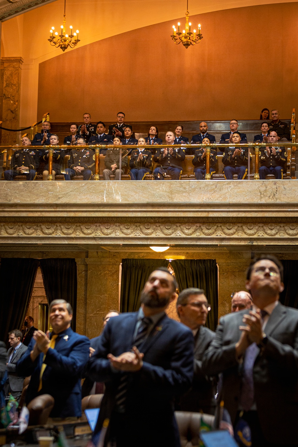 Washington National Guard rocks 2026 "Leg Day" at state capitol