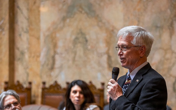 Washington National Guard rocks 2026 "Leg Day" at state capitol