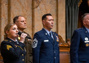 Washington National Guard rocks 2026 "Leg Day" at state capitol
