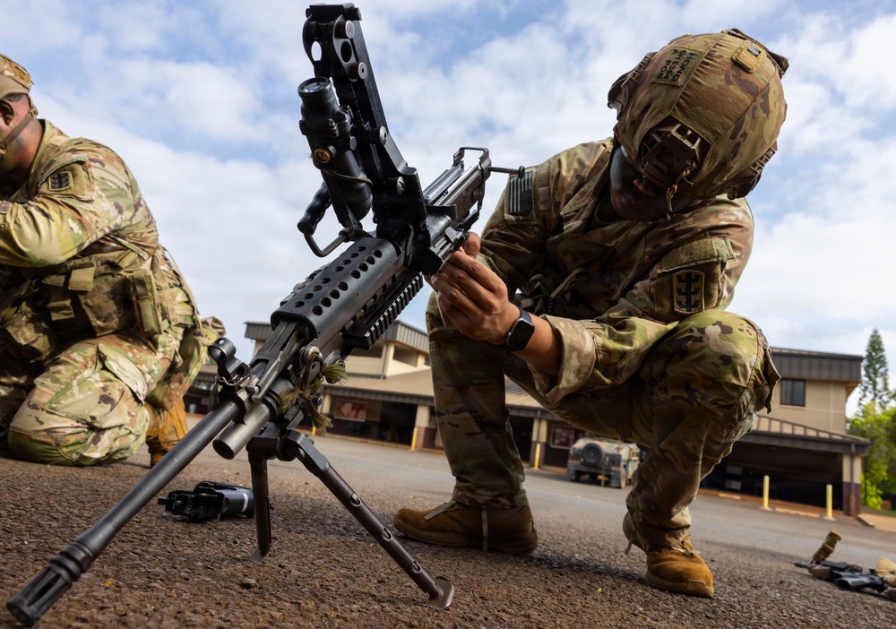 95th Combat Engineer Company - Infantry conduct Sapper Stakes