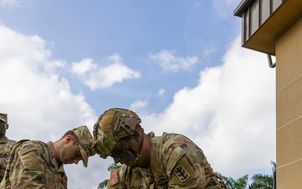 95th Combat Engineer Company - Infantry conduct Sapper Stakes