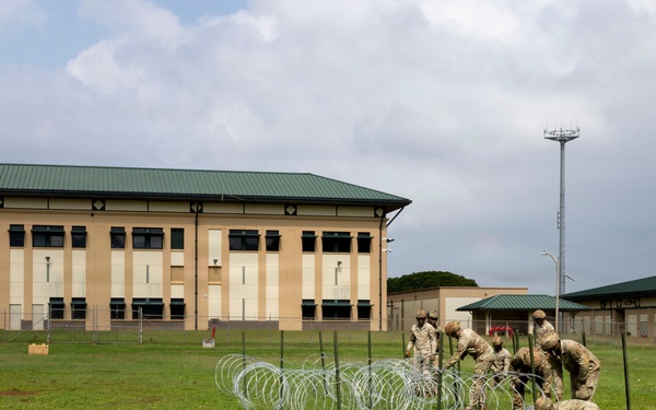 95th Combat Engineer Company - Infantry conduct Sapper Stakes