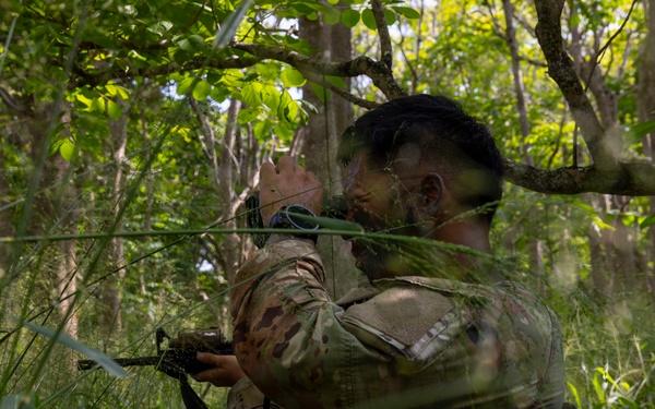 95th Combat Engineer Company - Infantry conduct Sapper Stakes