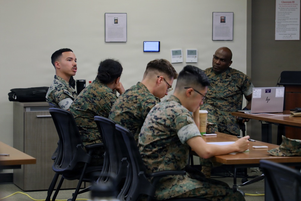 Marine Aircraft Group 24 hosts Ethics Leadership Development Course
