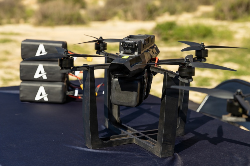 Marines evaluate fiber-optic FPV Drones during DIU challenge