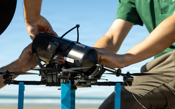 Marines evaluate fiber-optic FPV Drones during DIU challeng